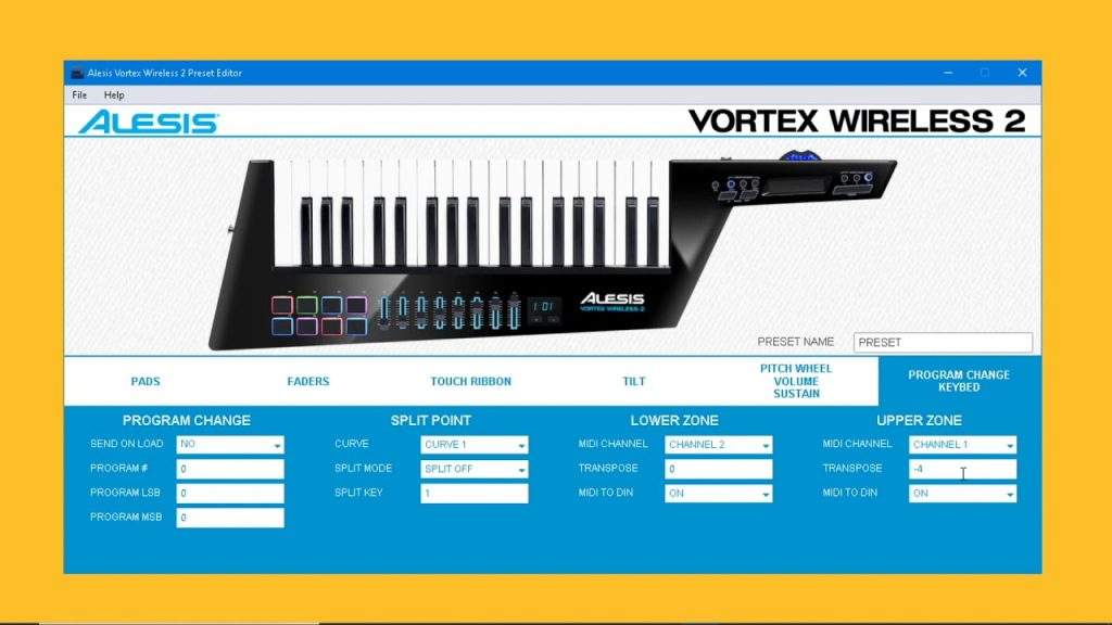≫ Alesis Vortex Wireless 2 Preset Editor > Mejor Precio Online 2024