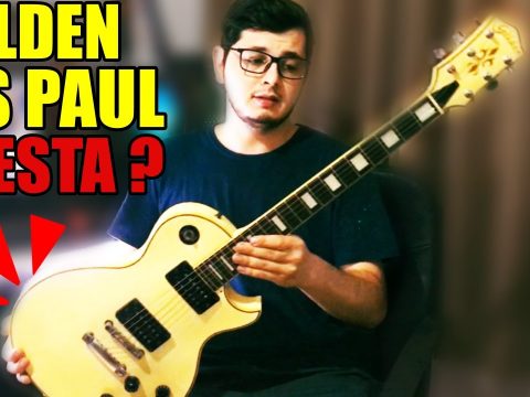 Guitarra Gibson Azul