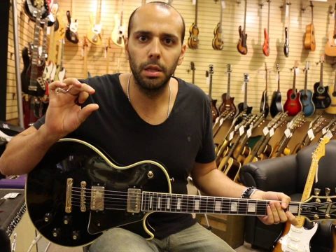 Guitarra Gibson Les Paul Black Beauty